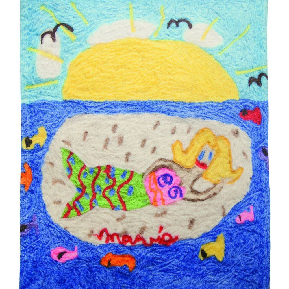Natalie Mermaid Soft Fleece Baby Blanket New 30x40 Toddler Girls Pink Throw Bed